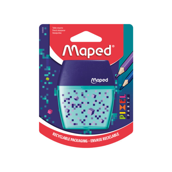 APONTADOR MAPED 2 FUROS PIXEL PARTY