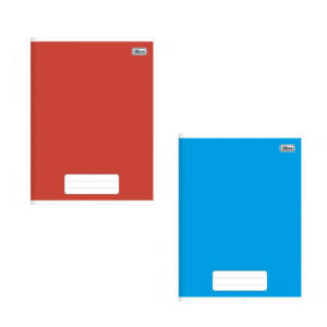 CADERNO BROCHURA CAPA FLEXÍVEL UNIVERSITÁRIO PEPPER 60 FOLHAS