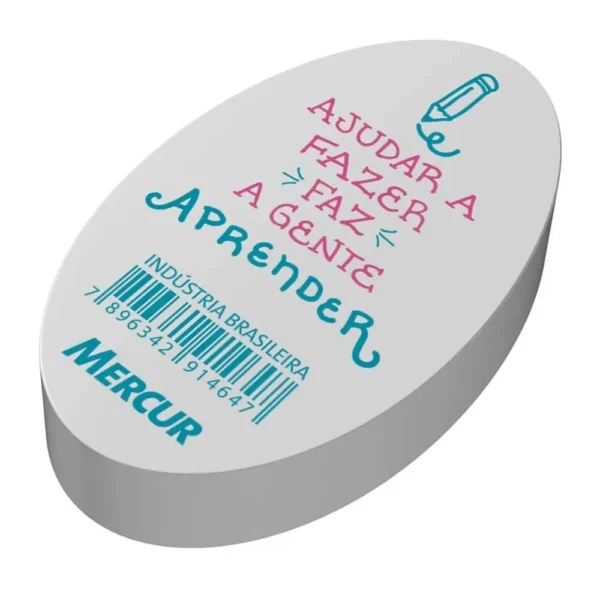 BORRACHA MERCUR OVAL SORTIDA - Imagem 4