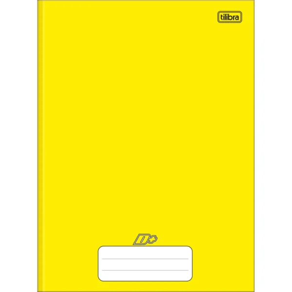 CADERNO 1 MATÉRIA BROCHURA TILIBRA CAPA LISA CORES D+ 96 FOLHAS - Imagem 6