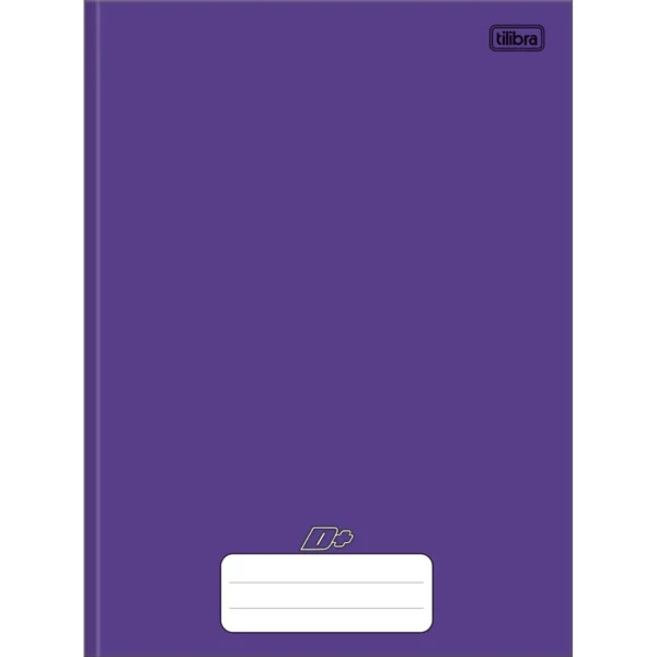 CADERNO 1 MATÉRIA BROCHURA TILIBRA CAPA LISA CORES D+ 96 FOLHAS - Imagem 3