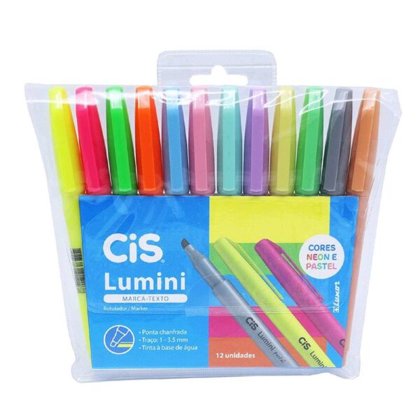 CIS LUMINI C/ 12 CORES LUMINI TREND
