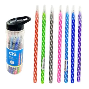 CANETA ESFEROGRÁFICA CIS SPIRO CORES AVULSA