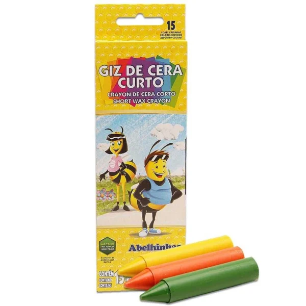 GIZ DE CERA CURTO 15 CORES