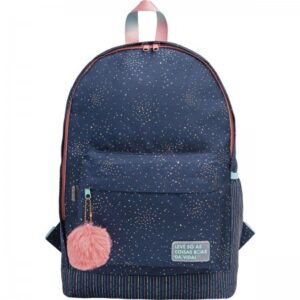 MOCHILA DE COSTAS TILIBRA ACADÉMIE DOTS COM FRASE