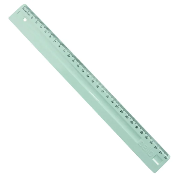 RÉGUA DELLO PASTEL CORES 30CM - Imagem 3