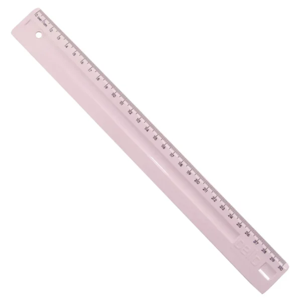 RÉGUA DELLO PASTEL CORES 30CM - Imagem 4