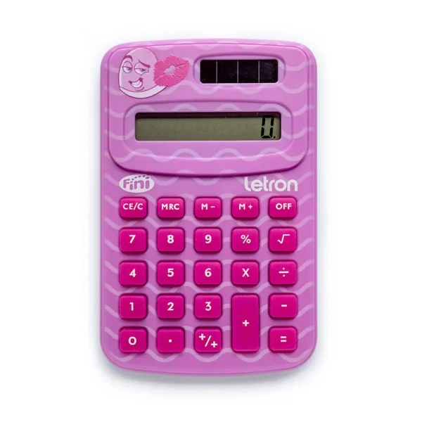 CALCULADORA FINI 8 DÍGITOS COM ENERGIA SOLAR - Imagem 2