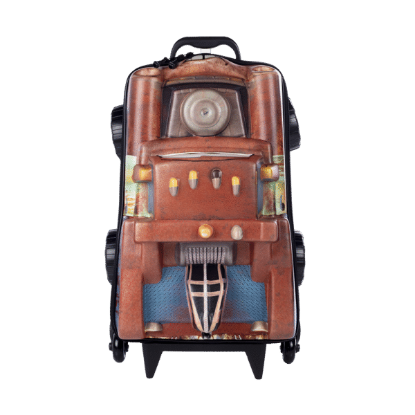 MALA COM RODAS TOW MATER DISNEY CARROS MAXTOY - Imagem 2